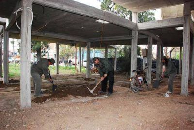 Comenz� la segunda etapa del nuevo edificio del Jard�n 15