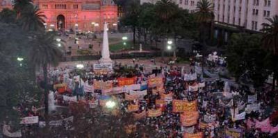 Multitudinaria marcha en repudio por el asesinato de Mariano Ferreyra