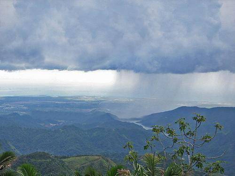 Cayeron 170 mil�metros de agua en dos horas en la zona de Pampa Vieja