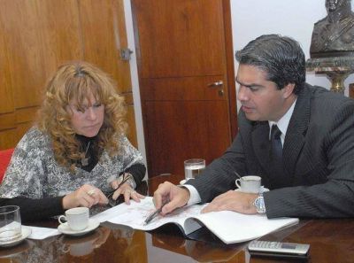 Laguna Arg�ello: Ayala explic� a Capitanich la necesidad de preservar ese pulm�n verde