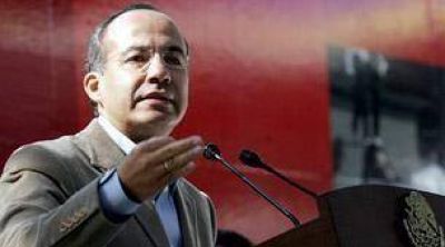 Calder�n acus� a los EEUU de ser el mayor proveedor de armas y dinero a los criminales