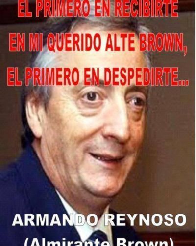 ARMANDO REYNOSO:HASTA LUEGO COMPA�ERO...