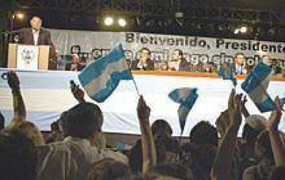 Entreg� $ 1.300 millones para obras y acciones de Gobierno 