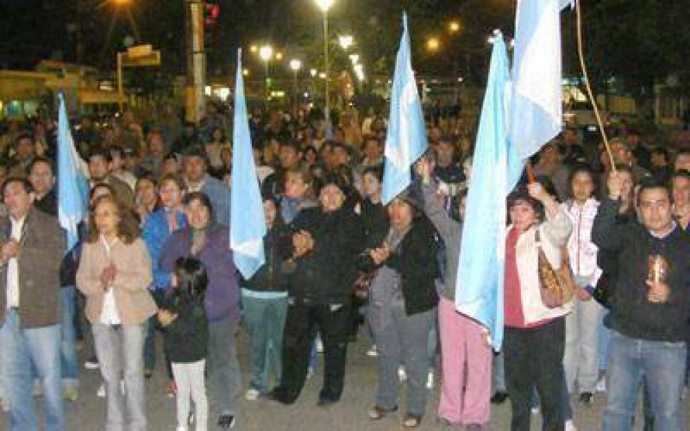 La militancia de Caleta Olivia llora a su l�der indiscutible