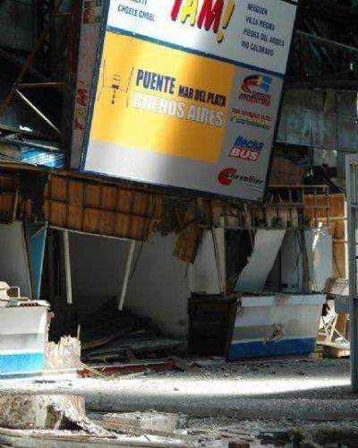 La Vieja Terminal, �sede� de un foco infeccioso que las autoridades no quieren ver�