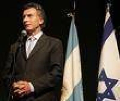 Macri particip� del acto por el 80� aniversario de la Organizaci�n Hebrea Macabi