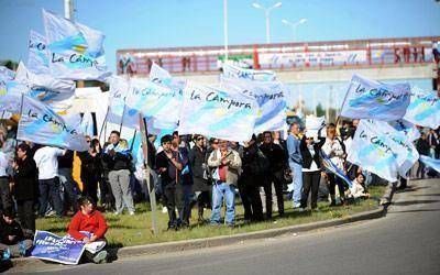 Su ciudad natal fue el escenario del �ltimo e imponente acto