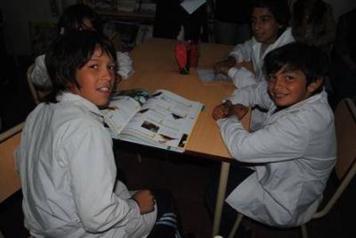 Inauguraci�n de la Biblioteca Escolar en la Escuela n� 15
