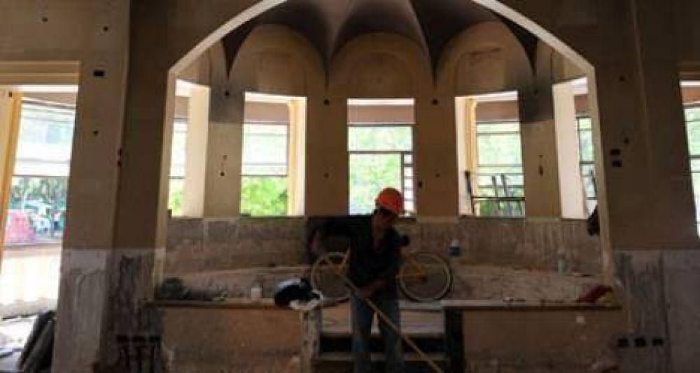 Avanzan contrarreloj las obras para inaugurar el Museo de la Memoria