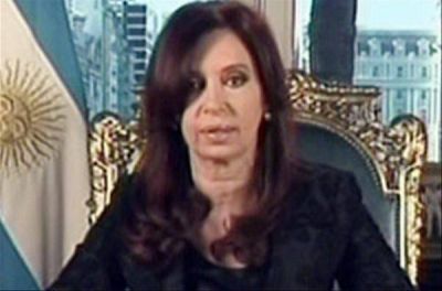 Cristina dijo que atraviesa el momento m�s doloroso, pero no el m�s dif�cil