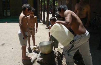 Se rompi� una bomba de agua en Eugenio Bustos y todo el pueblo qued� sin agua