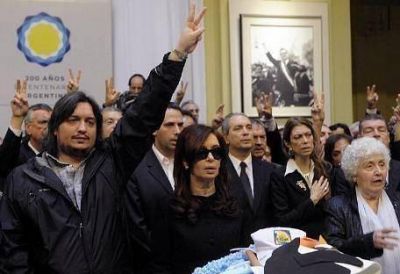  An�bal Fern�ndez elogi� a M�ximo Kirchner: �Es un hijo de tigre�