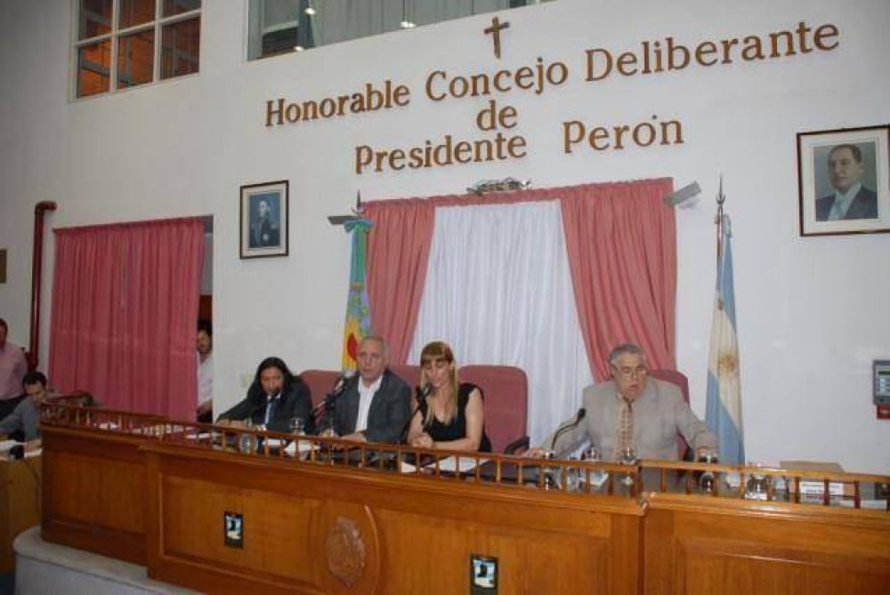 Presidente Per�n - PTE. PER�N: EL CONCEJO RINDI� HOMENAJE A N�STOR KIRCHNER