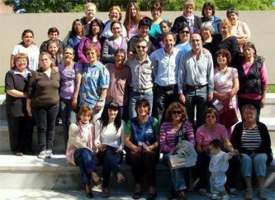 Reuni�n del Gobierno Municipal y la red de Manzaneras y Comadres