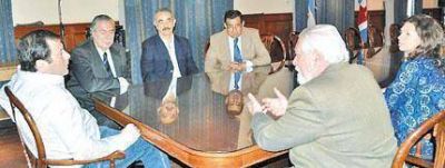 Zamora recibi� al secretario de Derechos Humanos de la Naci�n 