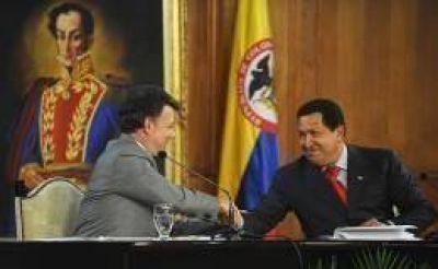 Ch�vez y Santos confirmaron el restablecimiento de las relaciones