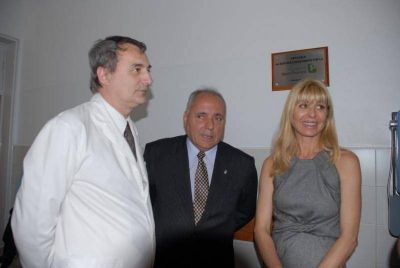 Presidente Per�n - CARINA RABOLINI ESTUVO EN EL HOSPITAL GRIERSON