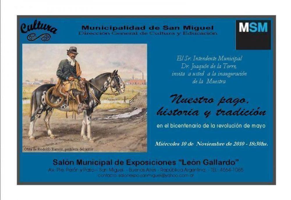 San Miguel - UN MES DE CULTURA Y TRADICI�N