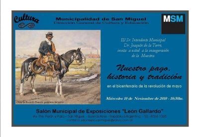 San Miguel - UN MES DE CULTURA Y TRADICI�N
