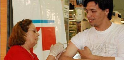 Campa�a de vacunaci�n contra el sarampi�n en Mor�n