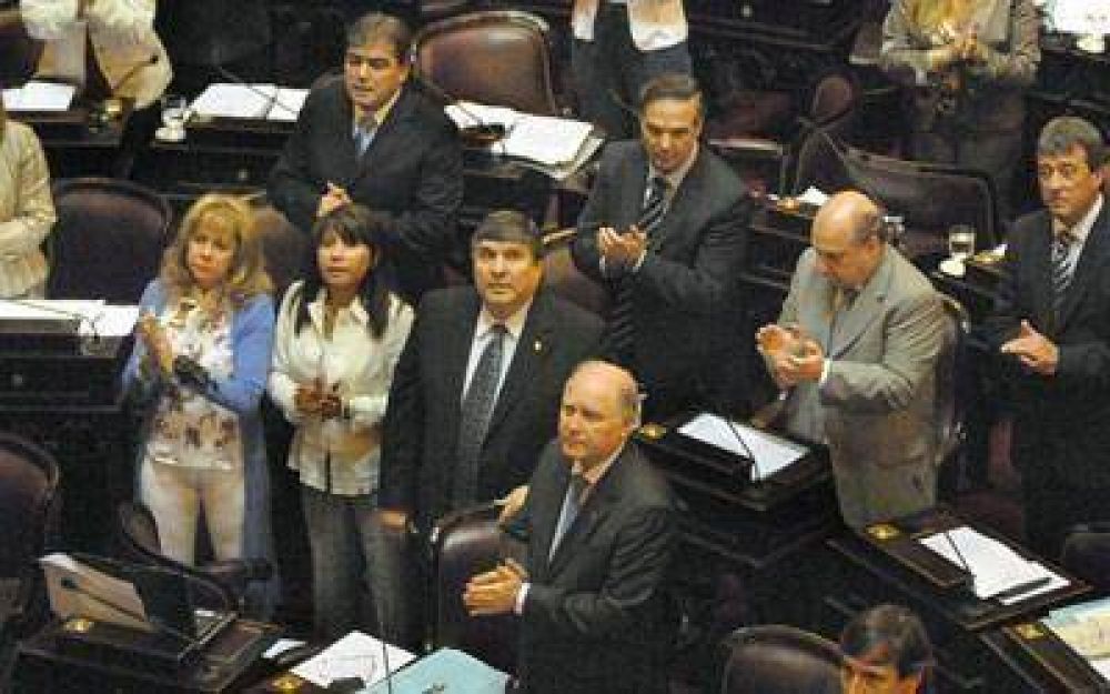 Emotivo homenaje a Kirchner en el Congreso