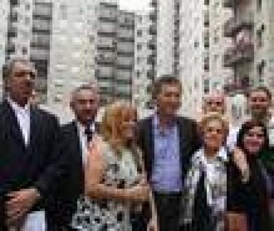 En un complejo habitacional ubicado en el barrio de Parque Avellaneda
