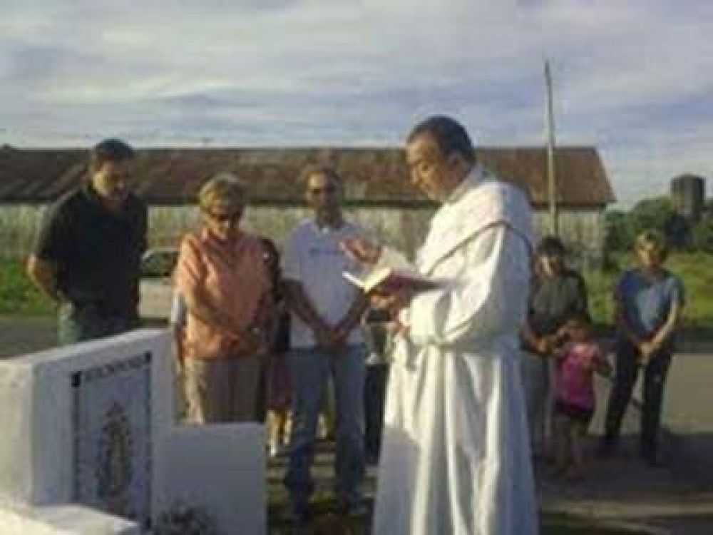 La terminal y el barrio de la estaci�n tienen su Virgen