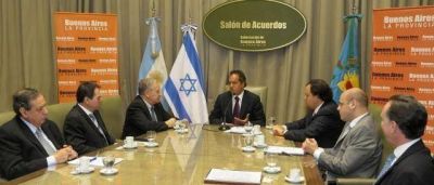Para Scioli el viaje a Israel es �estrat�gico de cara al futuro�