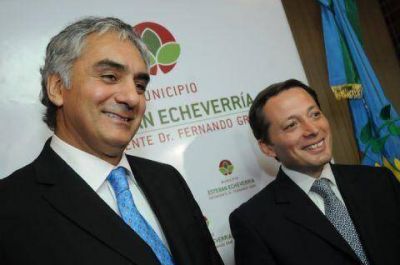 Montoya analiz� con Gray la regionalizaci�n bonaerense