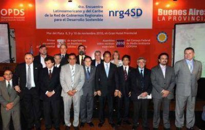 Scioli inaugur� el IV Encuentro regional de Gobiernos por el Desarrollo Sostenible