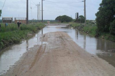 Lo que dej� la lluvia en Parque Pe�a