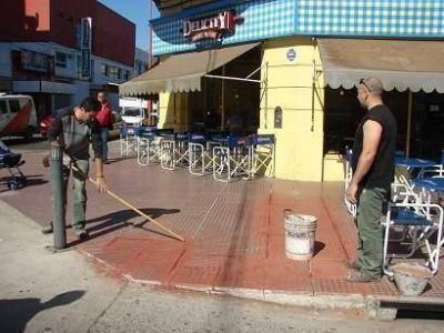 Se ejecutan tareas en el �rea centro y en la terminal