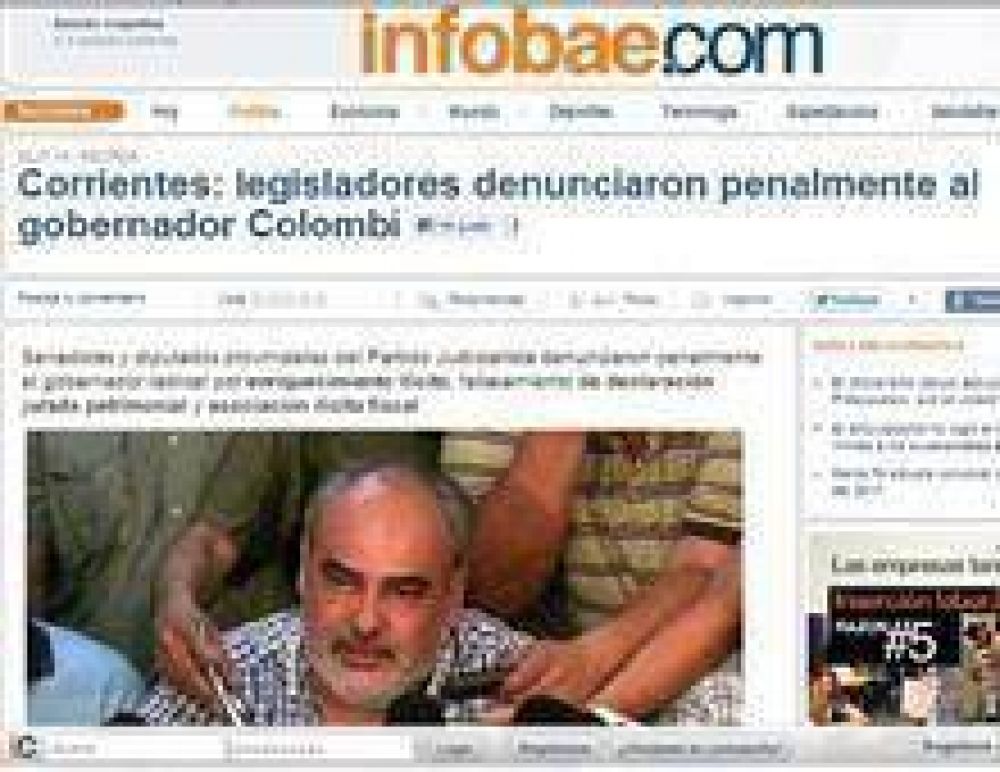 Flinta y Aguirre tomaron la palabra tras acusaci�n contra el Gobernador