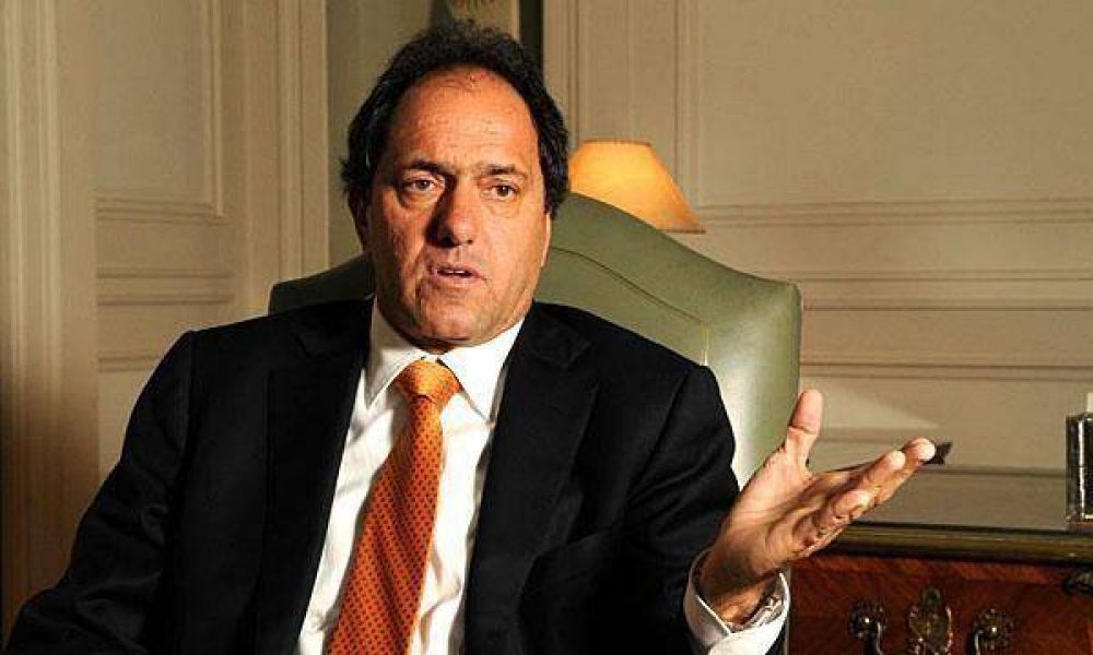 El gobernador Scioli se sum� al reclamo del oficialismo para la aprobaci�n del Presupuesto
