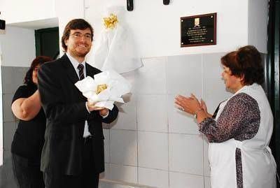 Lucas Ghi en el 100� Aniversario de la Escuela N� 99