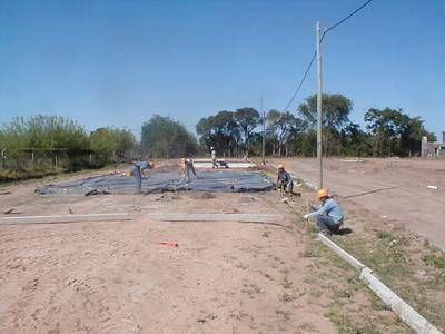 Barrio de viviendas de Clyfer: Hay dos plateas llenas y dos en marcha