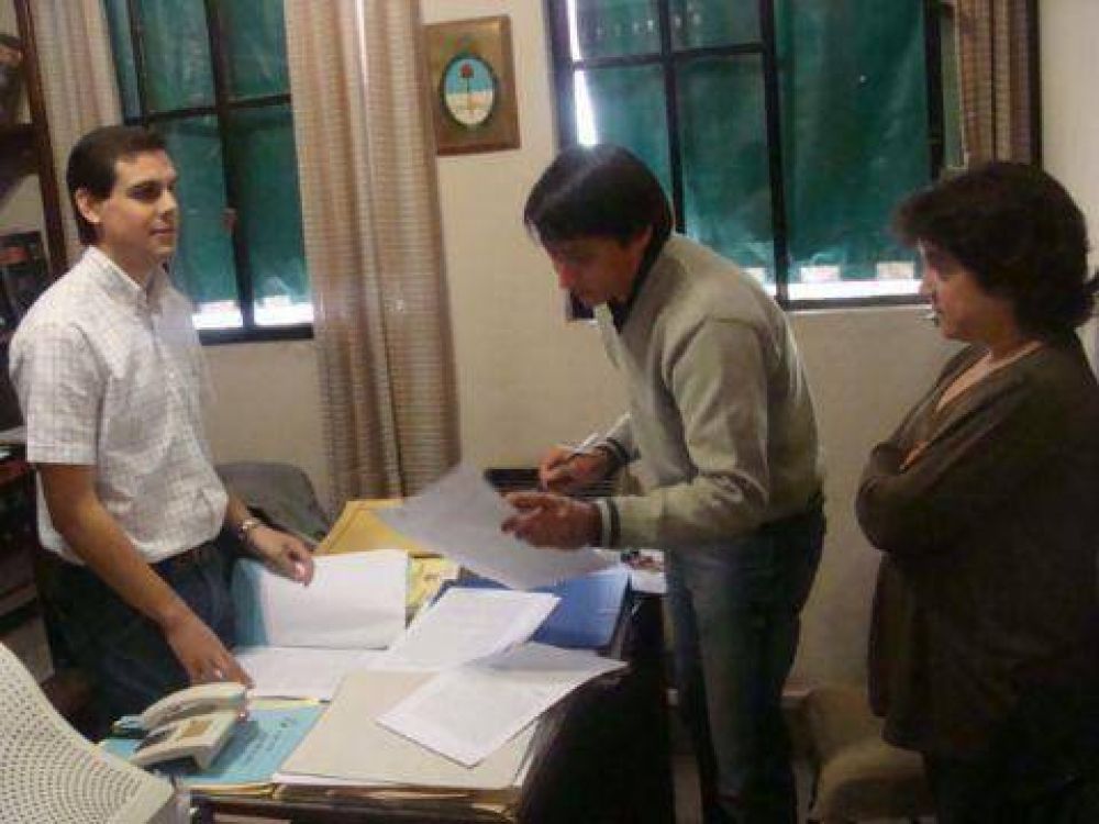 Acto de r�brica Nuevos contratos de adjudicaci�n de obra