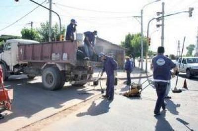 El Bacheo lleg� al sector norte de la ciudad