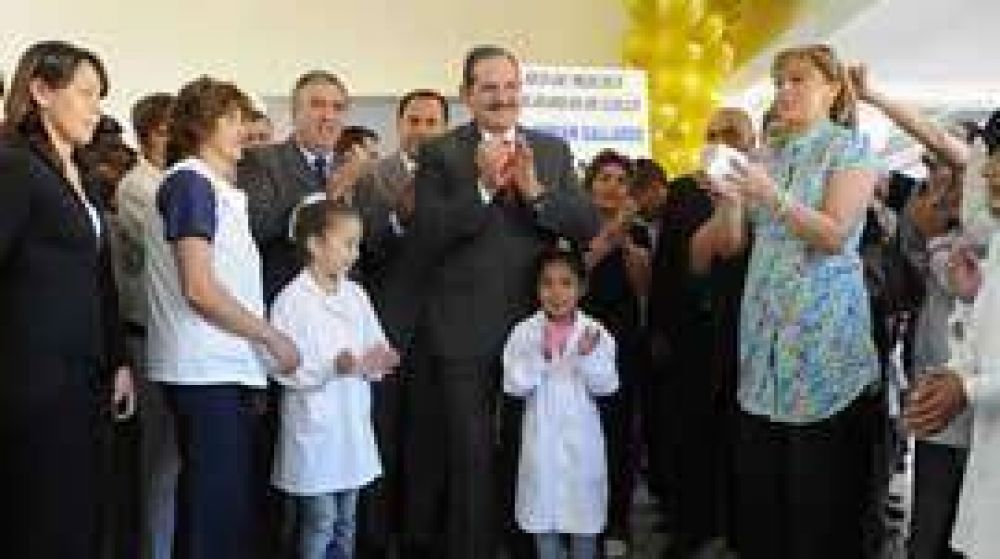 Obras en la escuela del ex - Ingenio Lules