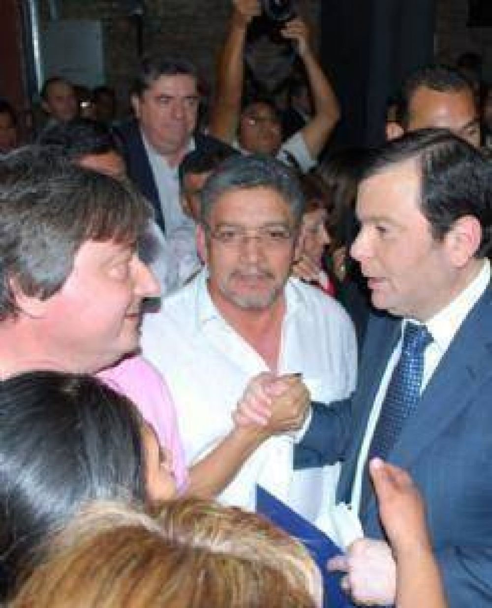 Dirigente de Uecara junto a Zamora