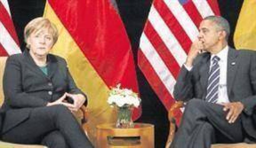 Obama y Merkel, cada vez m�s enfrentados