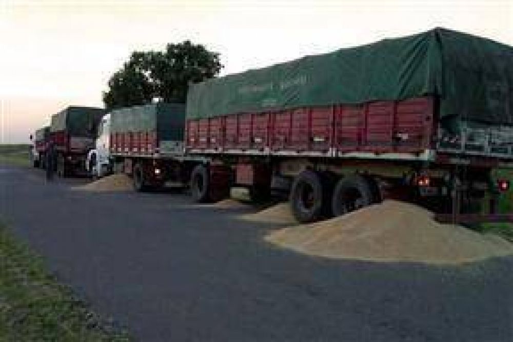 Nuevo conflicto por la carga de granos