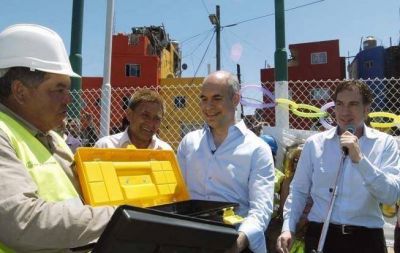 Obras en la villa 31