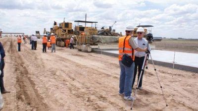 La autopista recibi� la �ltima carga de hormig�n