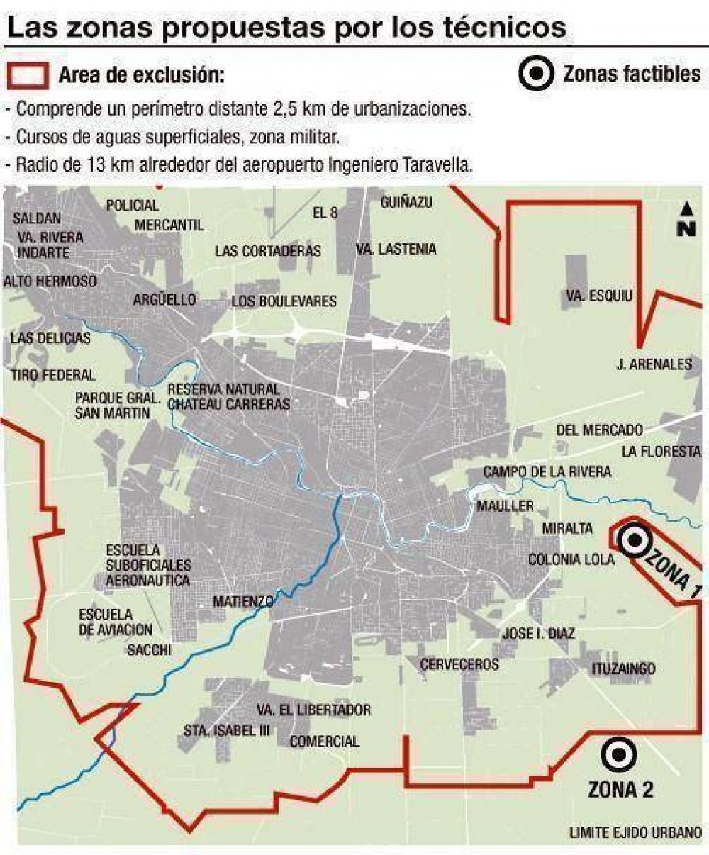 Basura: Giacomino enviar� a sesiones extraordinarias proyecto para expropiar
