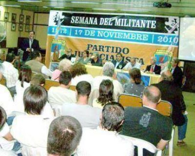 PJ: Acto por el D�a de la Militancia