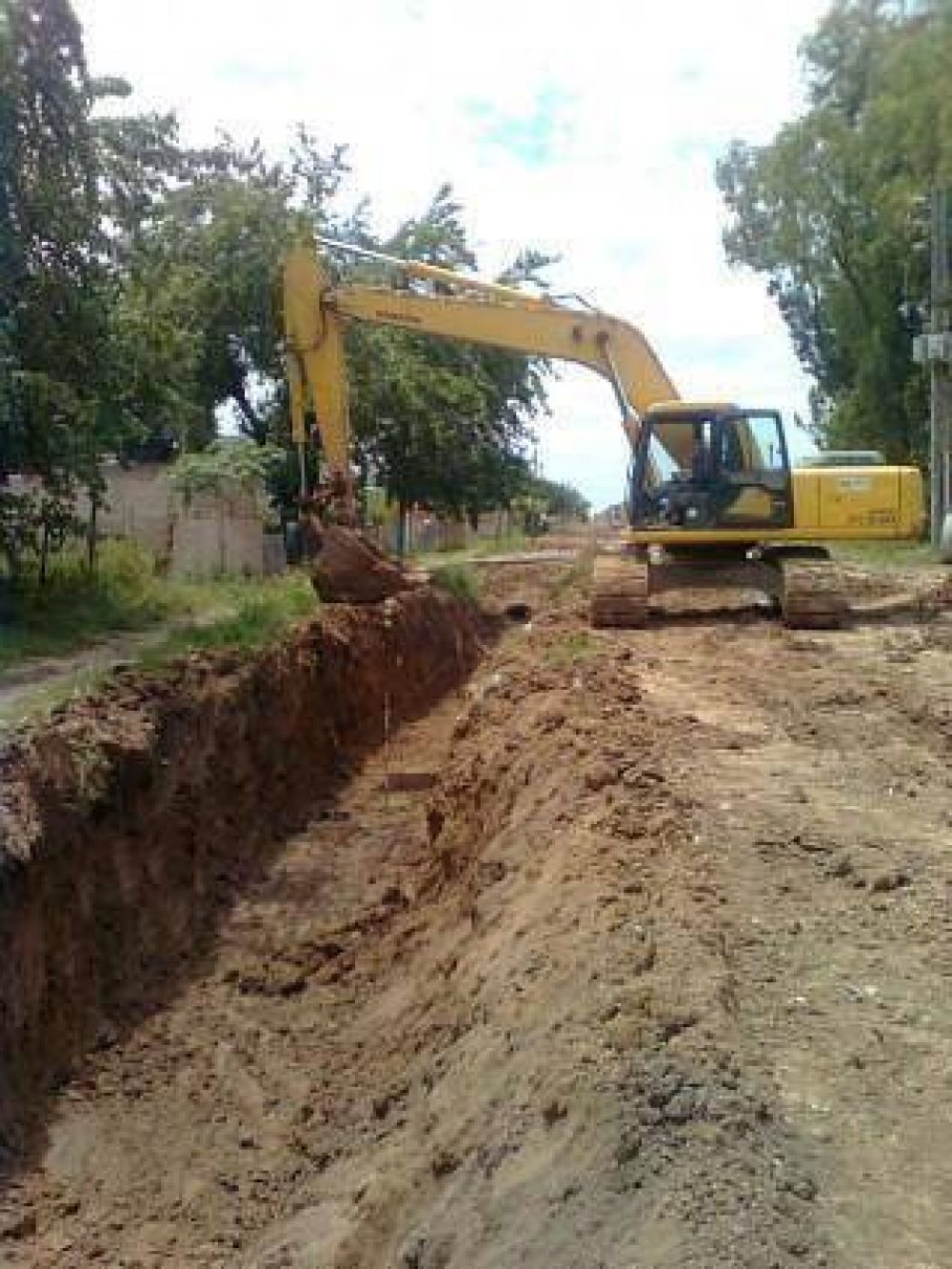 NUEVA OBRA HIDRAULICA EN GLEW 