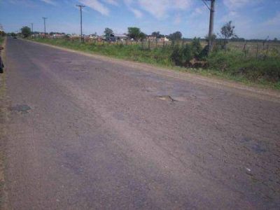 Acceso a Villa Ramallo A�n se espera la obra de repavimentaci�n