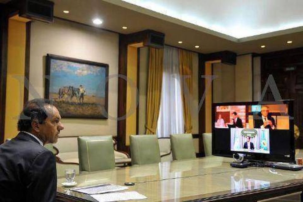 Scioli recibir� a Evo Morales y al gobernador de R�o de Janeiro 