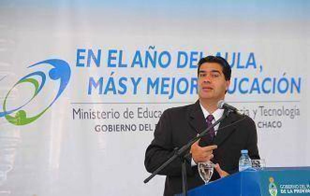 Para Capitanich, el acueducto debe estar al margen de toda coyuntura pol�tica